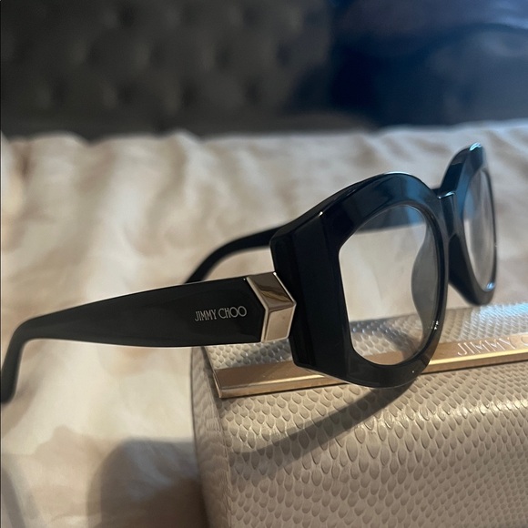 Jimmy Choo Accessories - ✨Jimmy Choo Black and silver Women's Glasses